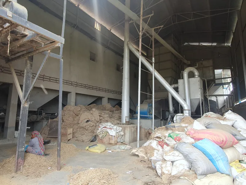 Packaging line at Megha Agro Products